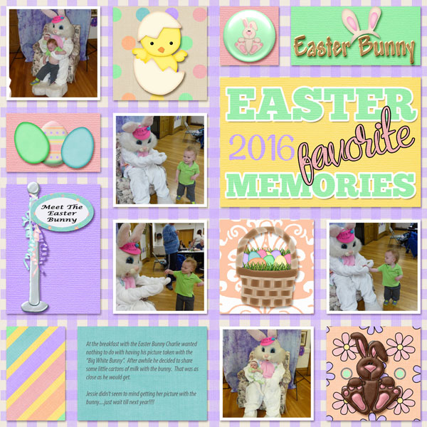 Meeting the Easter Bunny