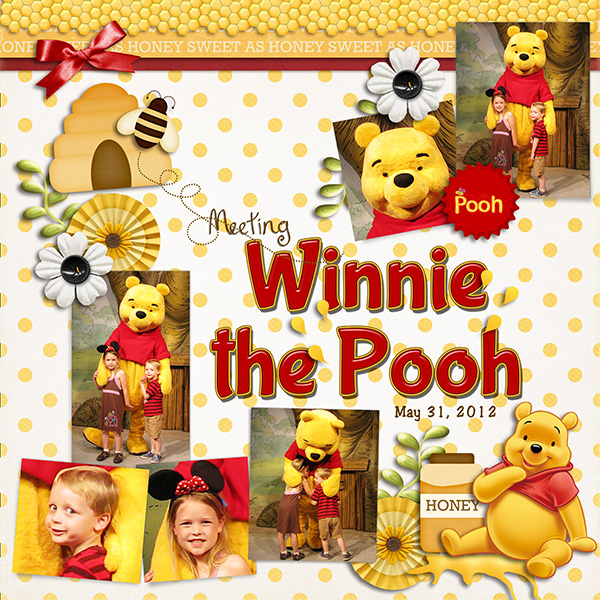 Meeting Winnie the Pooh