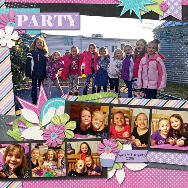 Megan's 7th Bday Party