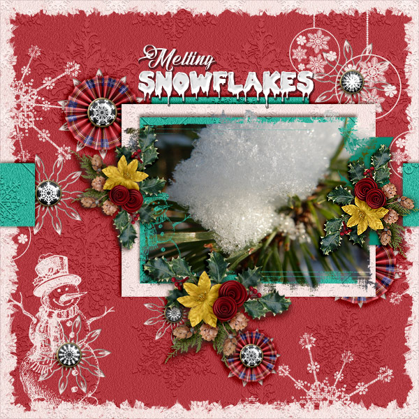 Melting-snowflakes