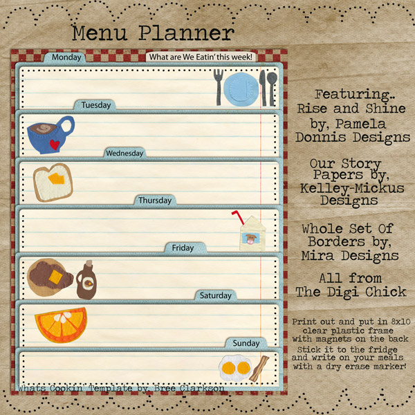Menu Planner