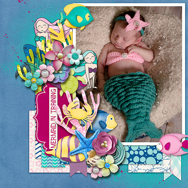 Mermaid in Training