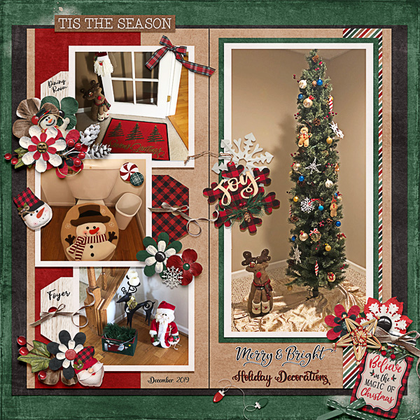 Merry and Bright Holiday Decorations