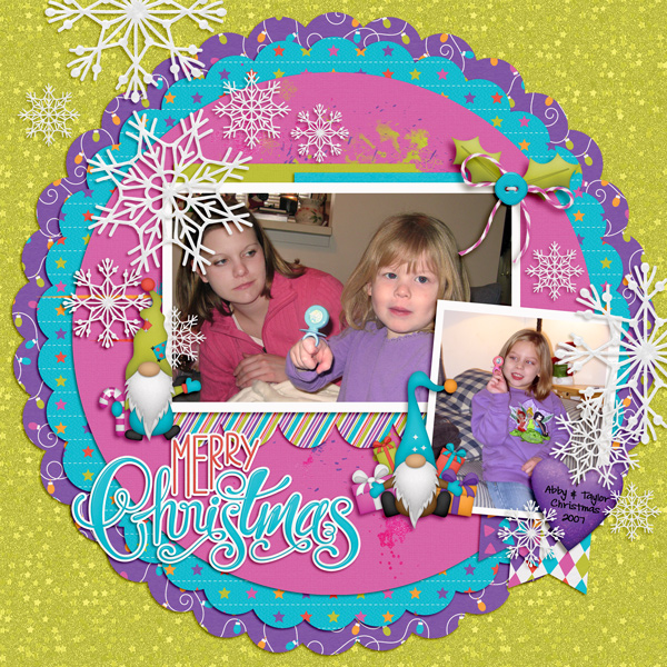 Merry Christmas Abby + Taylor