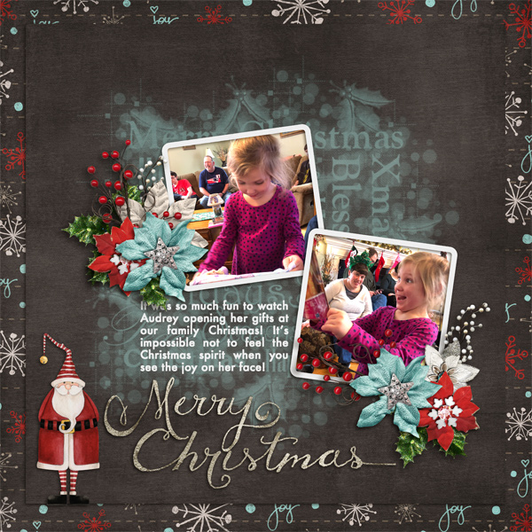 Merry Christmas Audrey!