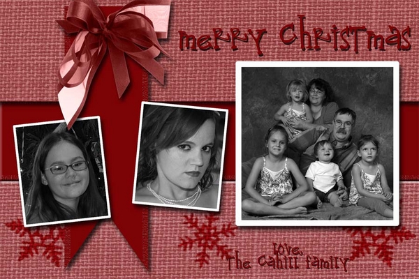 Merry CHristmas from The Cahill Family