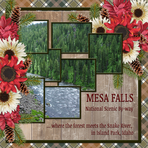 Mesa Falls - National Scenic By-way