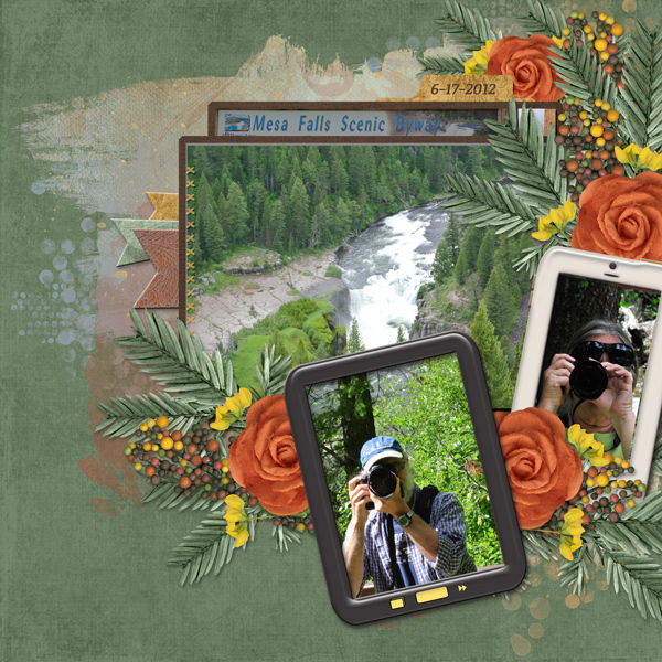 Mesa Falls Scenic By-Way - IIdaho
