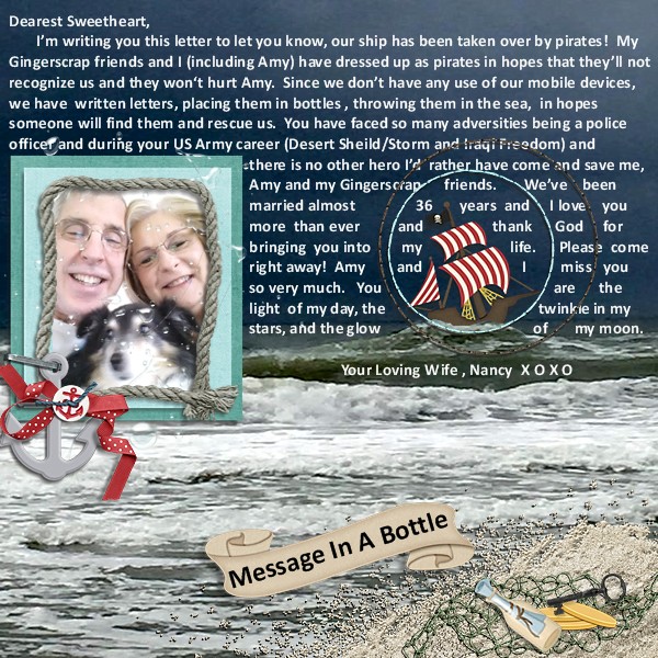 Message In A Bottle-Week 2 Challenge