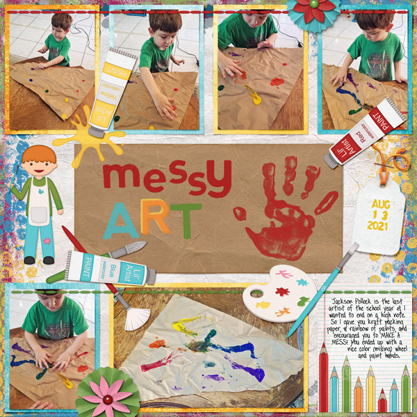 messy art