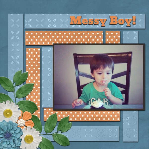 Messy Boy!