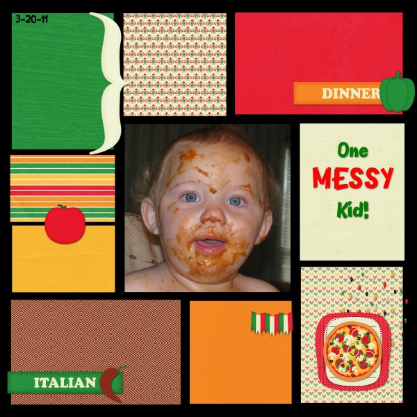 Messy Kid