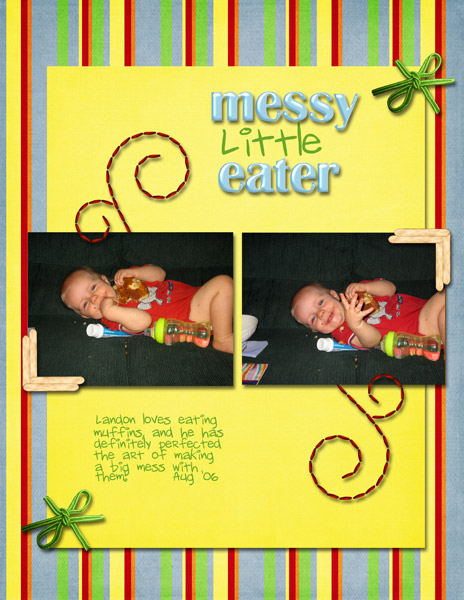 Messy Little Eater