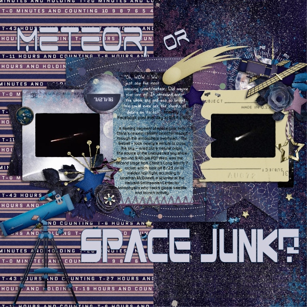 Metero or Space Junk