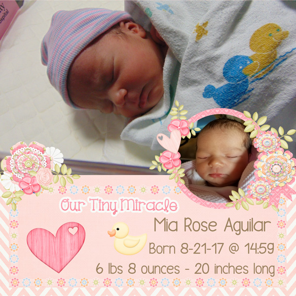 Mia Rose - Newborn