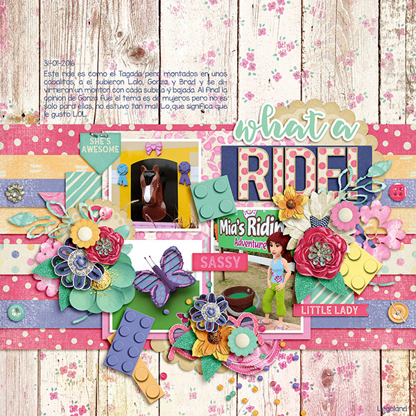 Mia's riding