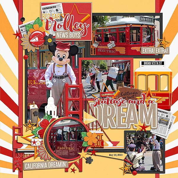 Mickey + the Red Car Newsboys