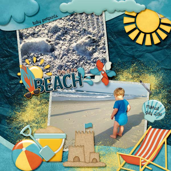 Mikhail at the beach