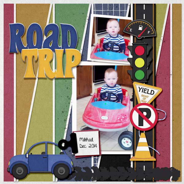 Mikhail in his car