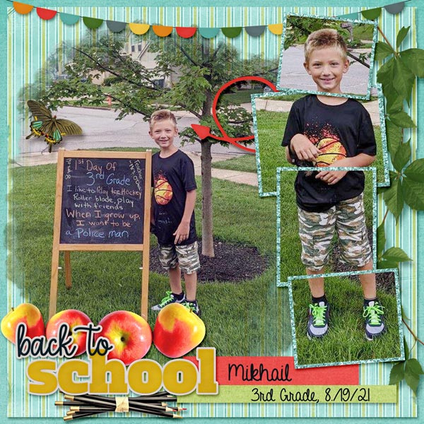 Mikhail is in 3rd grade