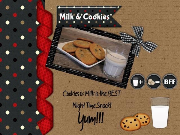 Milk and Cookies - March 2016 Font Challenge
