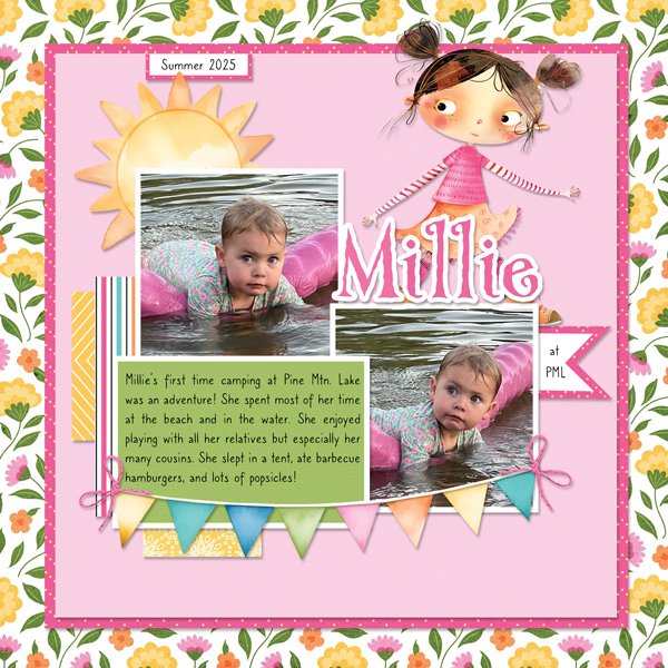 Millie at the Lake