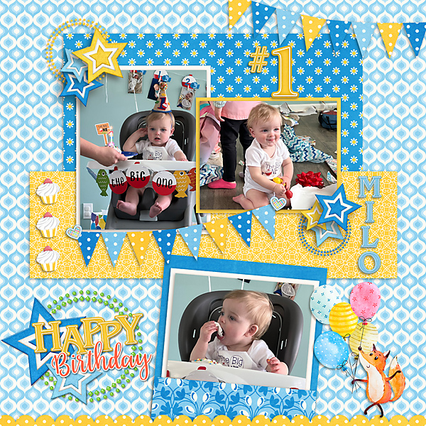 Milo's First Birthday