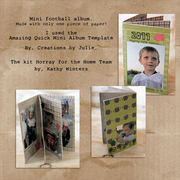 Mini Football Album