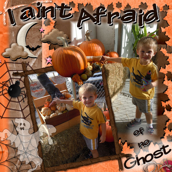 Mini Ghost Pumpkins