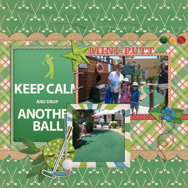 mini golf left