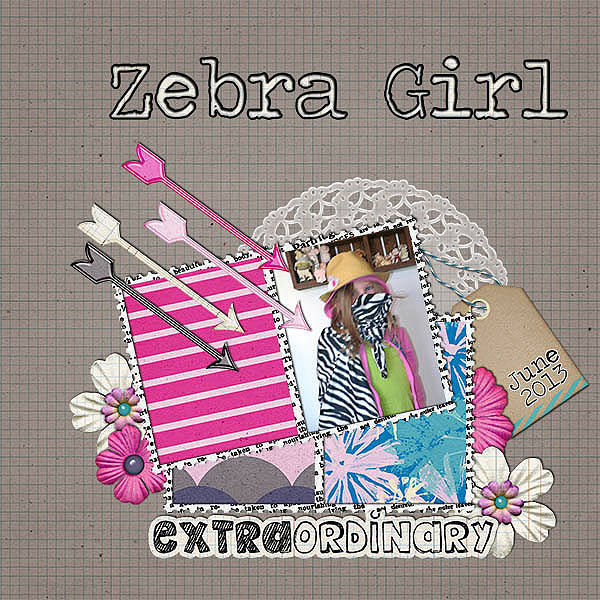 mini kit 2013-06 zebra girl