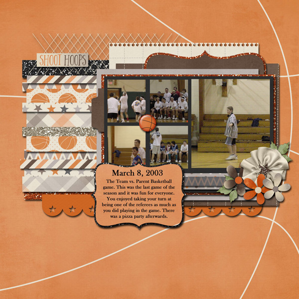 Miss Fish Retirement Everyday Paper Strips #1 Lindsay Jane-Basketball Star