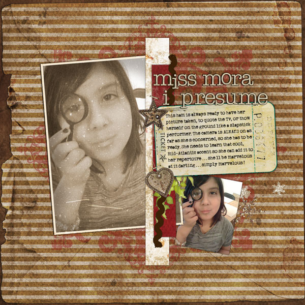 Miss Mora I Presume