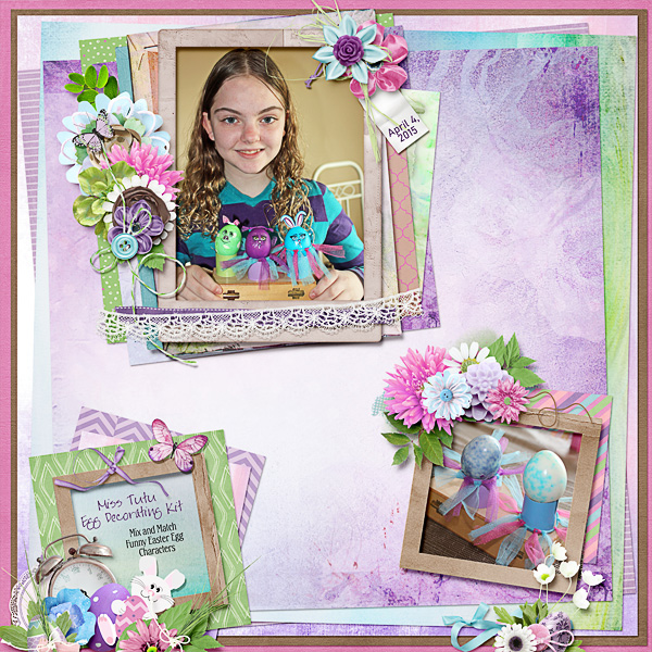Miss Tutu Egg Decorating Kit