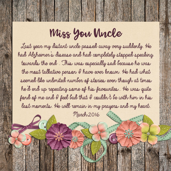 Miss You Uncle