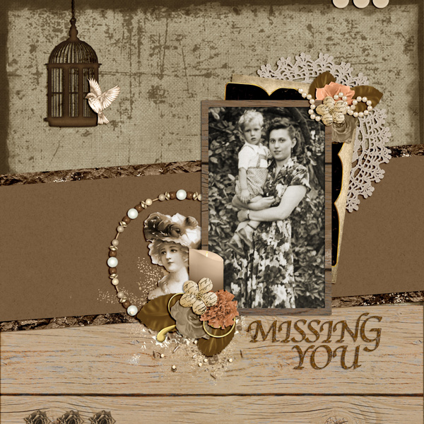 missing you, daddy and grandma
