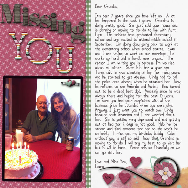 Missing You - Dear Grandpa
