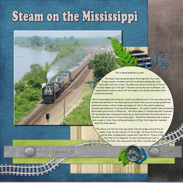Mississippi Steam Train