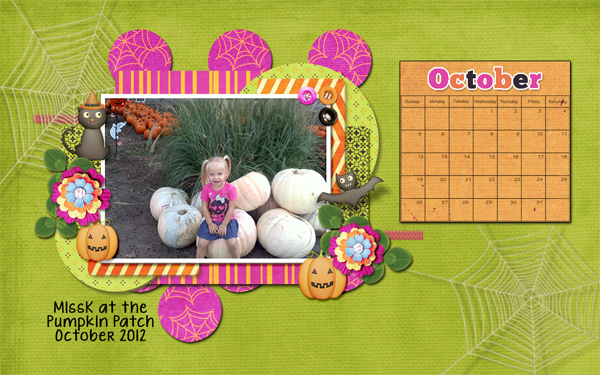 MissK at the Pumpkin Patch