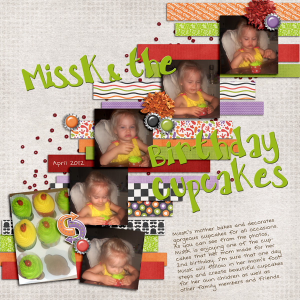 MissK + the Birthday Cupcakes