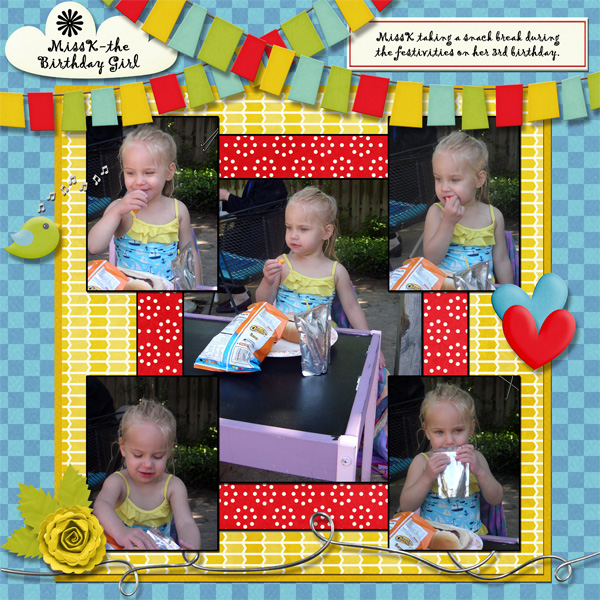 MissK - the birthday girl