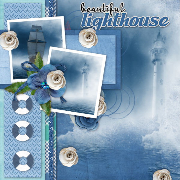 Misty Lighthouse
