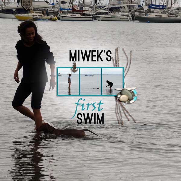 Miweks First Swim