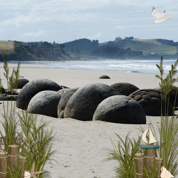Moeraki Boulders
