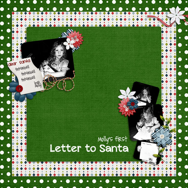 Molly's First Letter to Santa