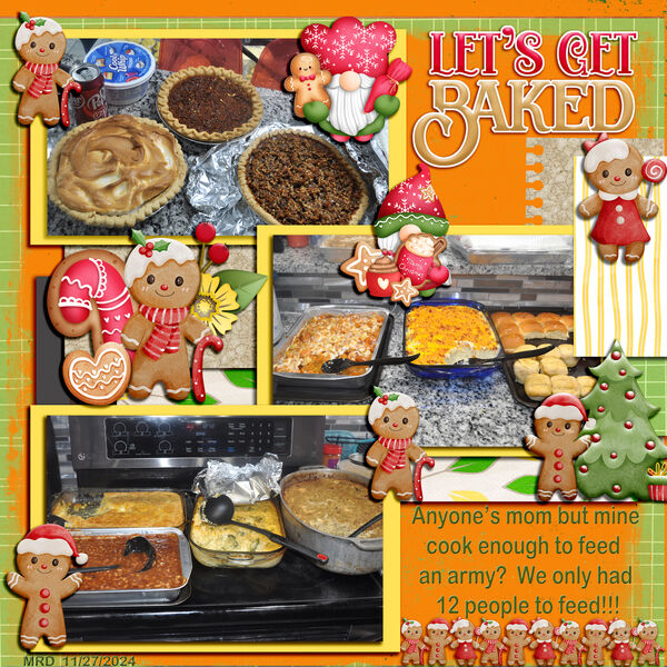 Mom Cooks for an Army
