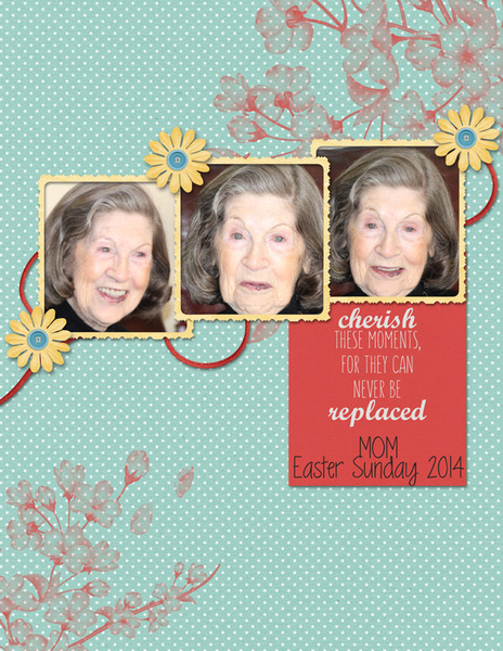 Mom Easter Sunday 2014