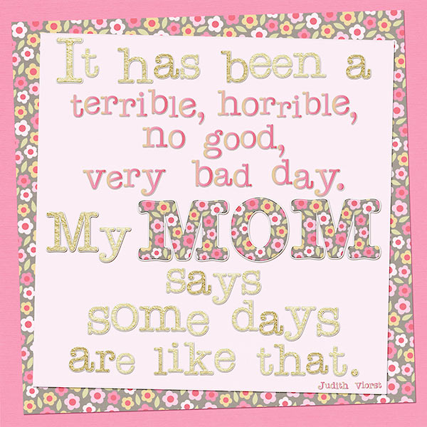 Mom says