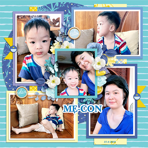 Mom + son!