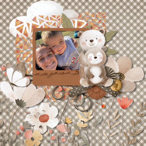 Mommy Bear + Baby